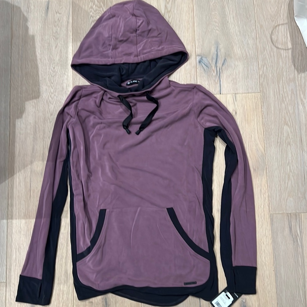 Blanc noir hooded sweatshirt